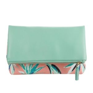 Brand New in dust bag,  never worn, Rachel Pally Leather Clutch